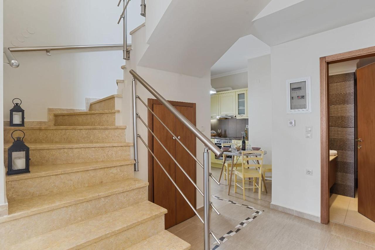 Amphitrite Beach House Chania  Bagian luar foto
