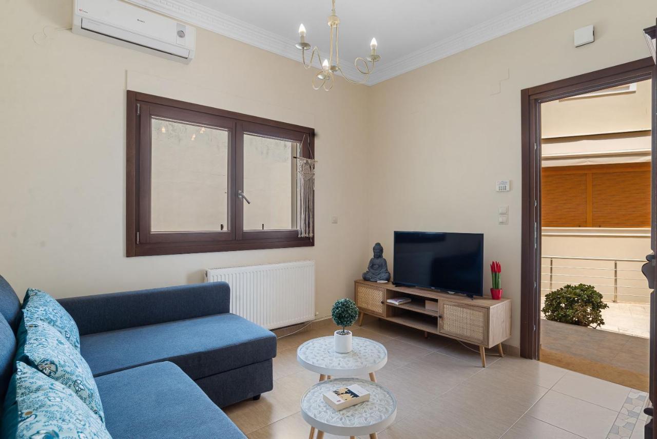 Amphitrite Beach House Chania  Bagian luar foto