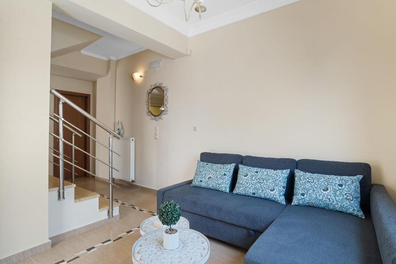 Amphitrite Beach House Chania  Bagian luar foto